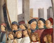 多梅尼科 基尔兰达约 : Obsequies of St Fina detail